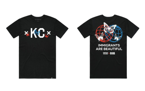 2023 Made Mobb x Making Movies All Immigrants Are Beautiful T-Shirt