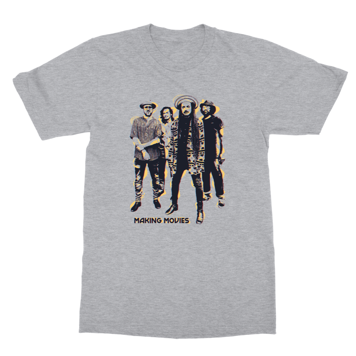 Making Movies Band Photo T-Shirt