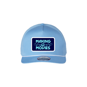 Powder Blue Making Movies Logo Patch Hat